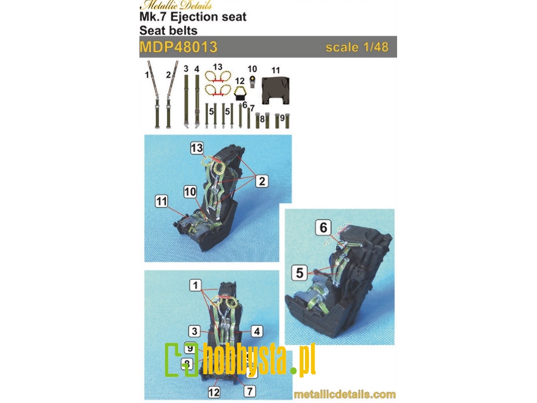 Mk.7 Ejection Seat - Seat Belts - zdjęcie 1 Mk.7 Ejection Seat - Seat Belts - zdjęcie 1