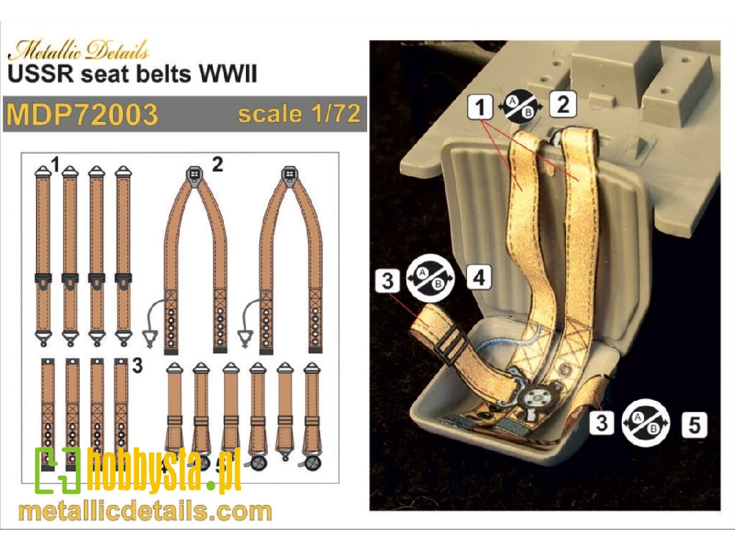 Ussr Wwii Seat Belts - zdjęcie 1 Ussr Wwii Seat Belts - zdjęcie 1