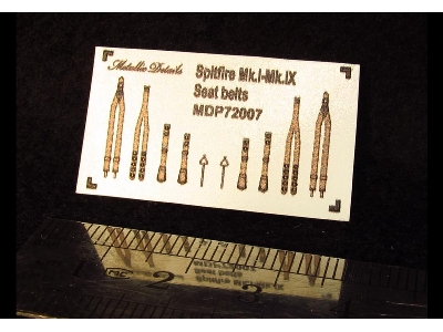 Supermarine Spitfire Mk.I - Mk.Ix - Seat Belts - zdjęcie 2
