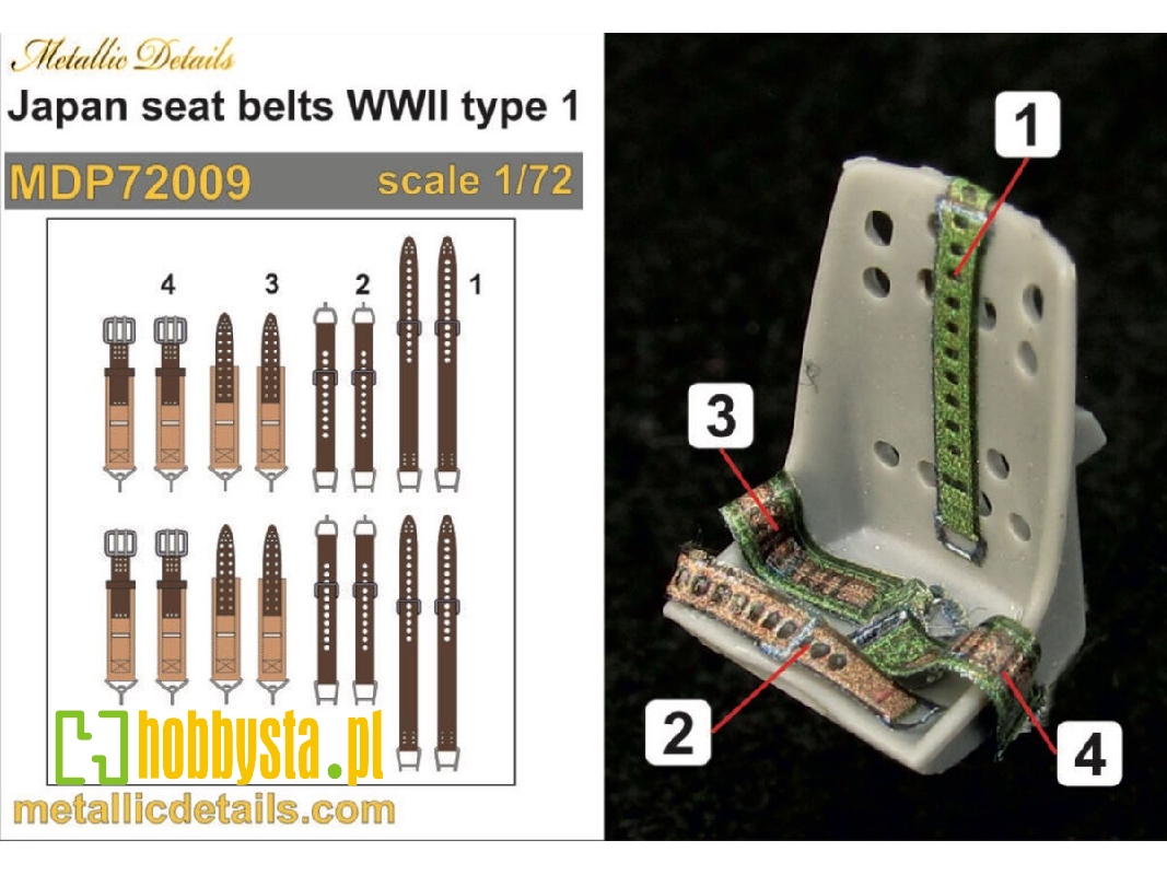 Japanese Wwii Seat Belts Type 1 - zdjęcie 1 Japanese Wwii Seat Belts Type 1 - zdjęcie 1