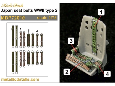 Japanese Wwii Seat Belts Type 2 - zdjęcie 1
