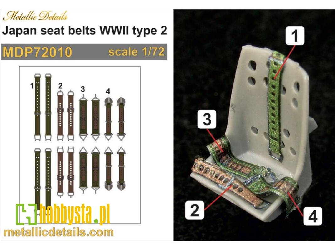 Japanese Wwii Seat Belts Type 2 - zdjęcie 1 Japanese Wwii Seat Belts Type 2 - zdjęcie 1