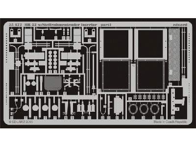  BR 52 w/ Steifrahmentender interior 1/35 - Trumpeter - blaszki - zdjęcie 2