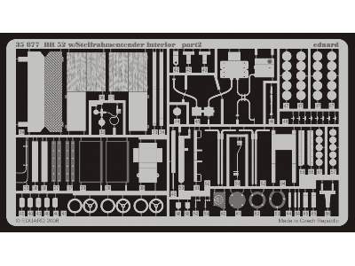  BR 52 w/ Steifrahmentender interior 1/35 - Trumpeter - blaszki - zdjęcie 6