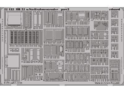  BR 52 w/ Steifrahmentender p.  1 1/72 - Hobby Boss - blaszki - zdjęcie 3