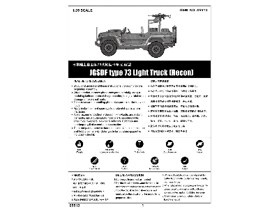 Japoński samochód Mitsubishi typ 73 Light Truck (Recon) - zdjęcie 3