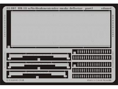  BR 52 w/ Steifrahmentender smoke deflector 1/35 - Trumpeter - b - zdjęcie 2