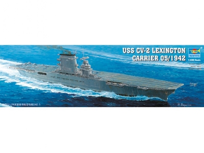 USS CV-2 Lexington carrier 05/1942 - zdjęcie 1