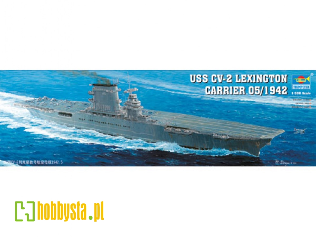 USS CV-2 Lexington carrier 05/1942 - zdjęcie 1 USS CV-2 Lexington carrier 05/1942 - zdjęcie 1