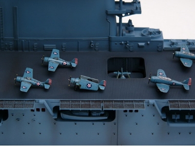 USS CV-2 Lexington carrier 05/1942 - zdjęcie 6