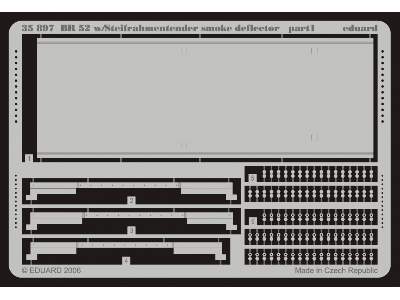  BR 52 w/ Steifrahmentender smoke deflector 1/35 - Trumpeter - b - zdjęcie 4