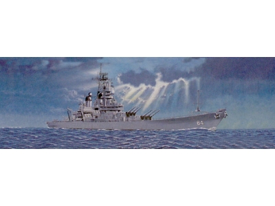US Battleship BB-64 Wisconsin 1991 - zdjęcie 1