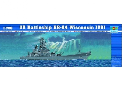 US Battleship BB-64 Wisconsin 1991 - zdjęcie 9