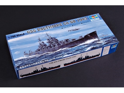 USS BALTIMORE CA-68 1943 - zdjęcie 4