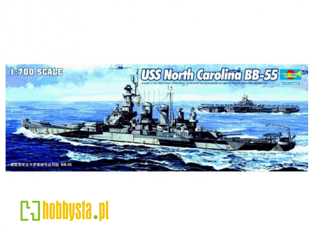 USS North Carolina BB-55 - zdjęcie 1 USS North Carolina BB-55 - zdjęcie 1