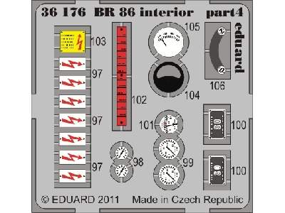  BR 86 interior 1/35 - Trumpeter - blaszki - zdjęcie 5