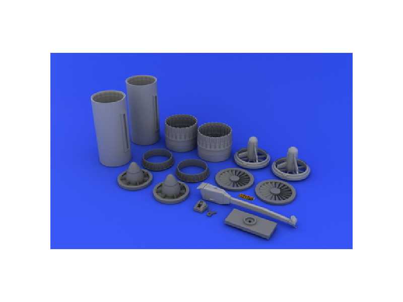 F-4 exhaust nozzles USAF early 1/32 - Tamiya - żywica i blaszki - zdjęcie 1 F-4 exhaust nozzles USAF early 1/32 - Tamiya - żywica i blaszki - zdjęcie 1
