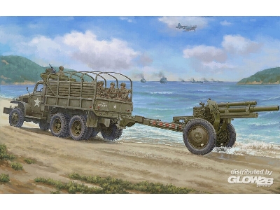 Usa Cckw-352 Machine Gun Turret Version And M2a1 105mm Howitzer - zdjęcie 1