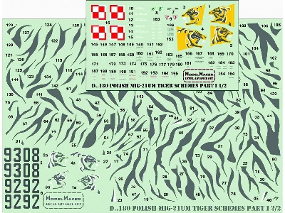 Polish Mig-21um Tiger Schemes Part I - zdjęcie 1