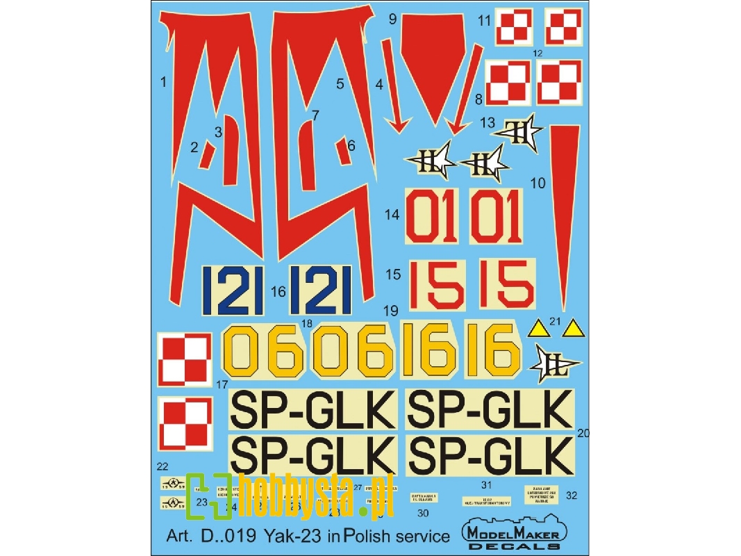 Yak-23 In Polish Service - zdjęcie 1 Yak-23 In Polish Service - zdjęcie 1