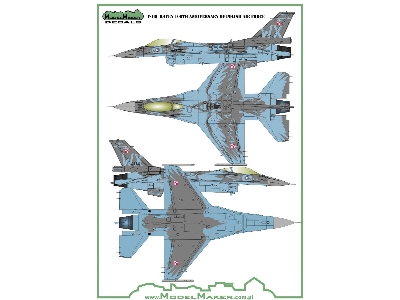 Polish F-16c Raven 100th Anniversary Of Polish Air Force - zdjęcie 2