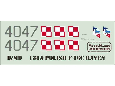 Polish F-16c Raven 100th Anniversary Of Polish Air Force - zdjęcie 5