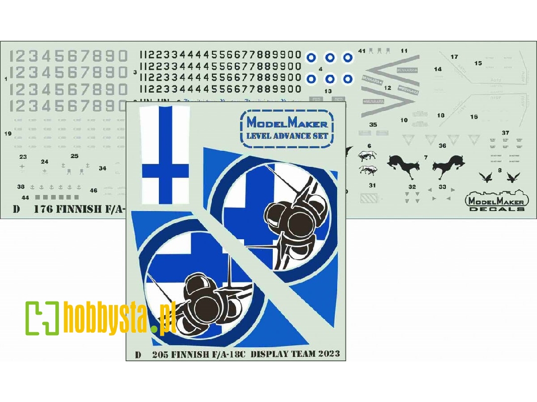Finnish F/A-18c Display Team 2023 - zdjęcie 1 Finnish F/A-18c Display Team 2023 - zdjęcie 1