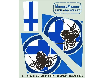 Finnish F/A-18c Display Team 2023 - zdjęcie 3 Finnish F/A-18c Display Team 2023 - zdjęcie 3