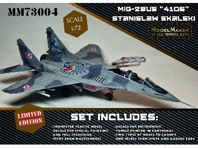 Mig-29ub '4105' Stanisław Skalski - zdjęcie 1