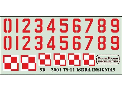 Ts-11 Iskra Insignias - zdjęcie 1