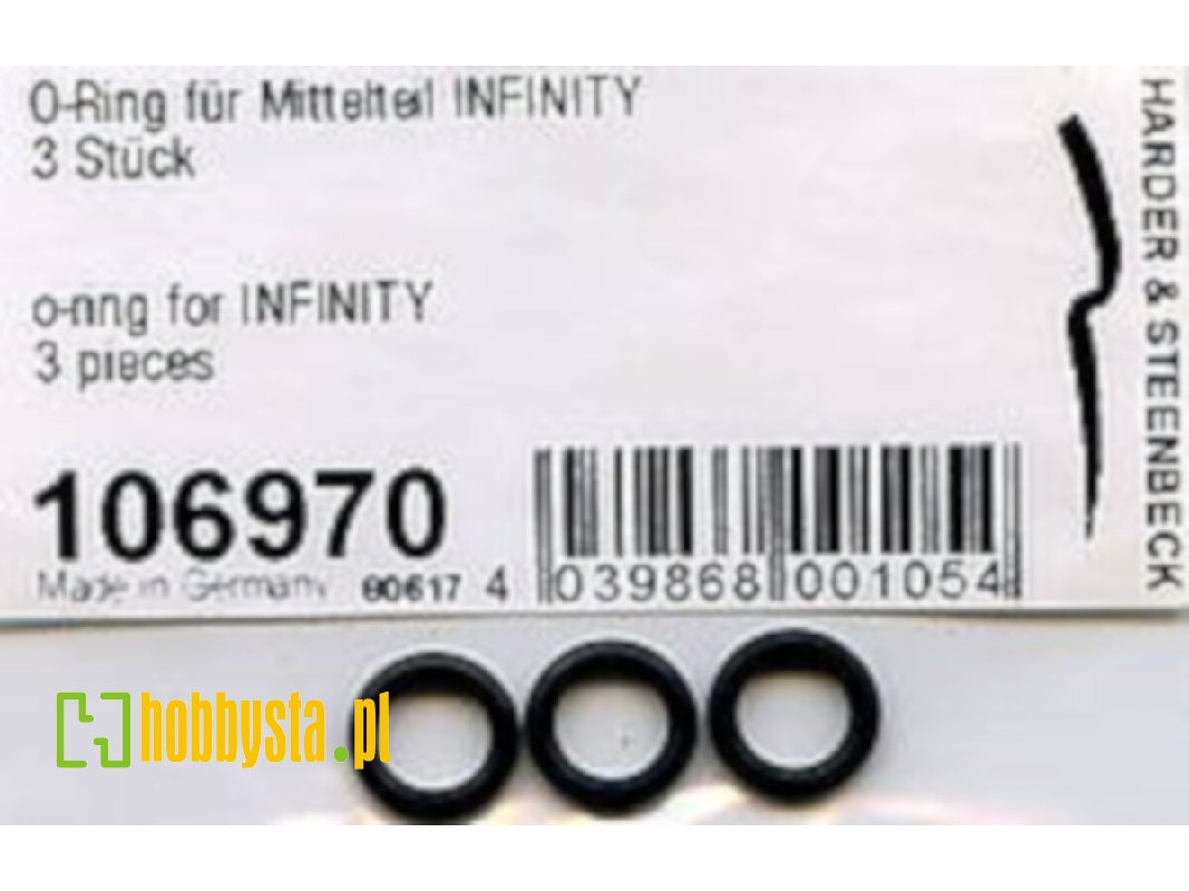 Oring Rękojeści Infinity 3 Szt. - zdjęcie 1 Oring Rękojeści Infinity 3 Szt. - zdjęcie 1