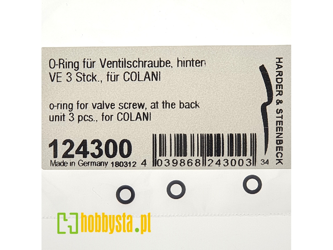 Colani O-ring śruby Zaworu - zdjęcie 1 Colani O-ring śruby Zaworu - zdjęcie 1