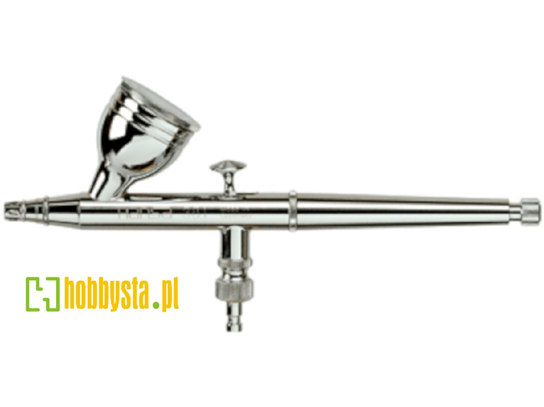 Aerograf Hansa 381, Chrome Nozzle 0.3 Mm, Cup 5 Ml With Lid - zdjęcie 1 Aerograf Hansa 381, Chrome Nozzle 0.3 Mm, Cup 5 Ml With Lid - zdjęcie 1