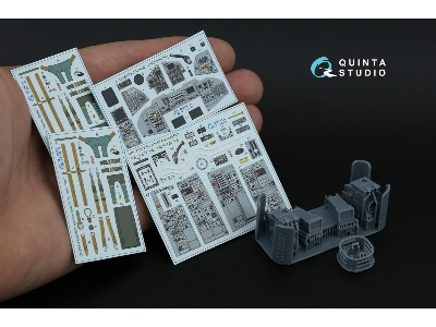 Panavia Tornado Gr.4 - Interior 3d Decal With 3d-printed Resin Parts (For Italeri Kits) - zdjęcie 3