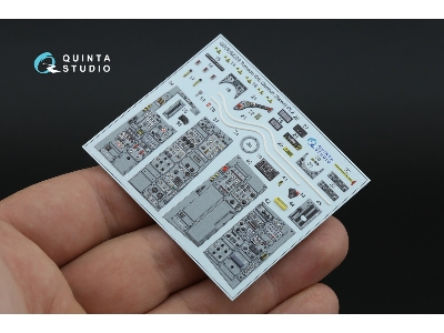 Panavia Tornado Ids German Version - Interior 3d Decal With 3d-printed Resin Parts (For Italeri Kits) - zdjęcie 7