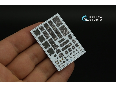 Boeing Ah-64 D Apache - Interior 3d Decal With 3d-printed Resin Parts (For Takom Kits) - zdjęcie 6