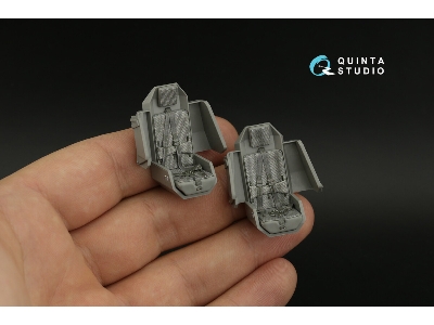 Boeing Ah-64 D Apache - Interior 3d Decal With 3d-printed Resin Parts (For Takom Kits) - zdjęcie 11