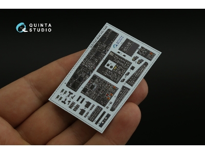 Sikorsky Mh-60 L - Interior 3d Decal With 3d-printed Resin Parts (For Kittyhawk Kits) - zdjęcie 4