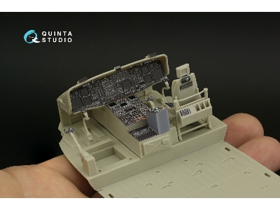 Sikorsky Mh-60 L - Interior 3d Decal With 3d-printed Resin Parts (For Kittyhawk Kits) - zdjęcie 9
