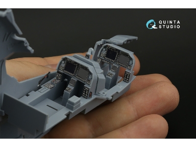 Bell Ah-1 Z - Interior 3d Decal With 3d-printed Resin Parts (For Academy Kits) - zdjęcie 8