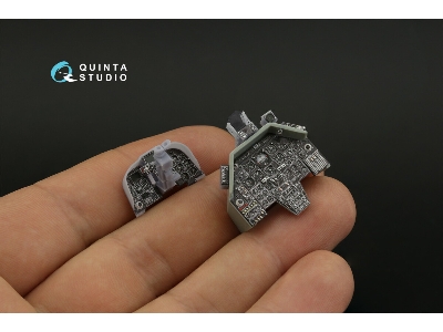Bell Ah-1 W - Interior 3d Decal With 3d-printed Resin Parts (For Academy Kits) - zdjęcie 13