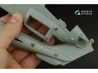 Bell Ah-1 W - Interior 3d Decal With 3d-printed Resin Parts (For Academy Kits) - zdjęcie 14