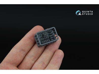 Kubelwagen Type 82 - 3d-printed & Coloured Interior On Decal Paper With 3d-printed Resin Parts (For Meng Vs-015 Kit) - zdjęcie 