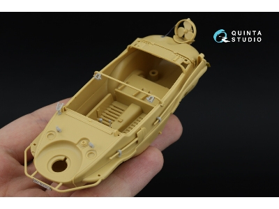 Schwimmwagen Type 166 - 3d-printed & Coloured Interior On Decal Paper With 3d-printed Resin Parts (For Tamiya Kits) - zdjęcie 3
