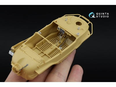 Schwimmwagen Type 166 - 3d-printed & Coloured Interior On Decal Paper With 3d-printed Resin Parts (For Tamiya Kits) - zdjęcie 1