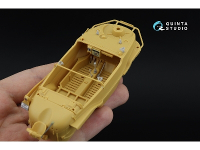 Schwimmwagen Type 166 - 3d-printed & Coloured Interior On Decal Paper With 3d-printed Resin Parts (For Hero Kits) - zdjęcie 3