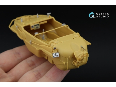 Schwimmwagen Type 166 - 3d-printed & Coloured Interior On Decal Paper With 3d-printed Resin Parts (For Hero Kits) - zdjęcie 14