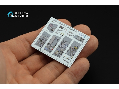 Panavia Tornado Ids German Veresion - Interior 3d Decal With 3d-printed Resin Parts (For Revell Kits) - zdjęcie 7