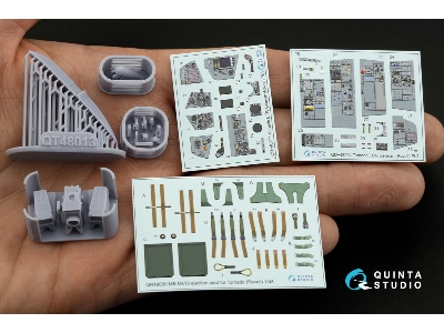 Panavia Tornado Ecr German Version - Interior 3d Decal With 3d-printed Resin Parts (For Revell Kits) - zdjęcie 3