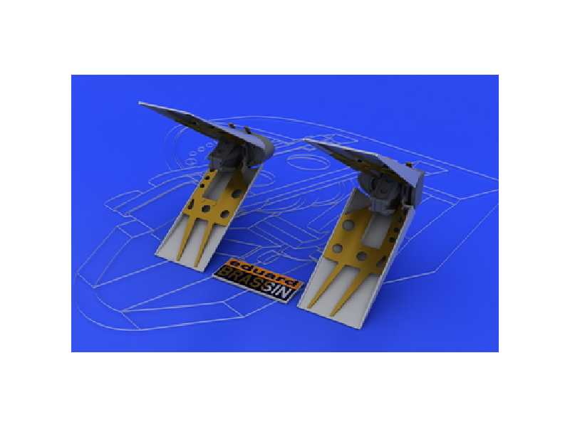 F-16 air brakes 1/48 - Tamiya - żywica i blaszki - zdjęcie 1 F-16 air brakes 1/48 - Tamiya - żywica i blaszki - zdjęcie 1